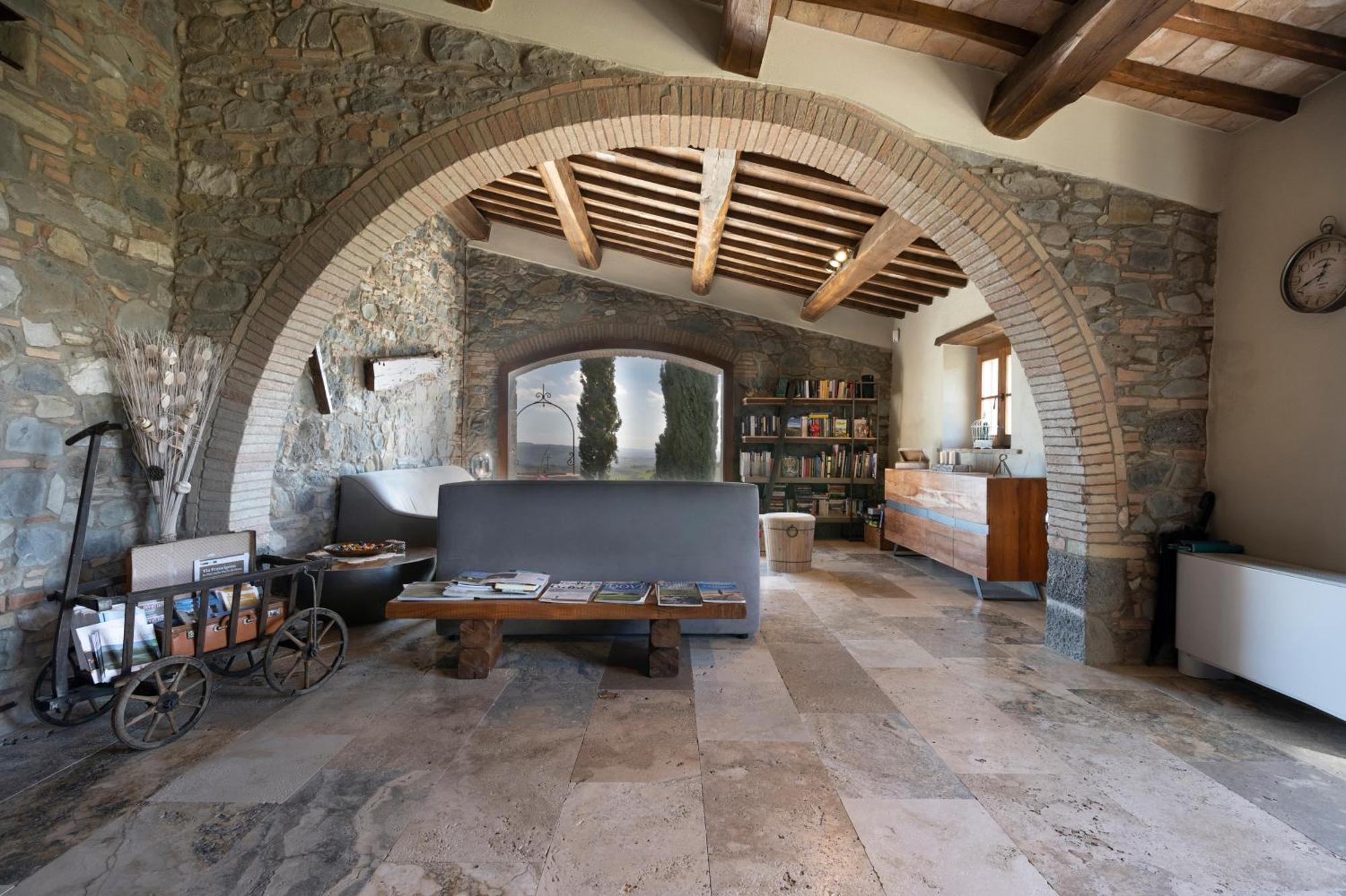 Casa Al Maestro B&B Радикофани Екстериор снимка