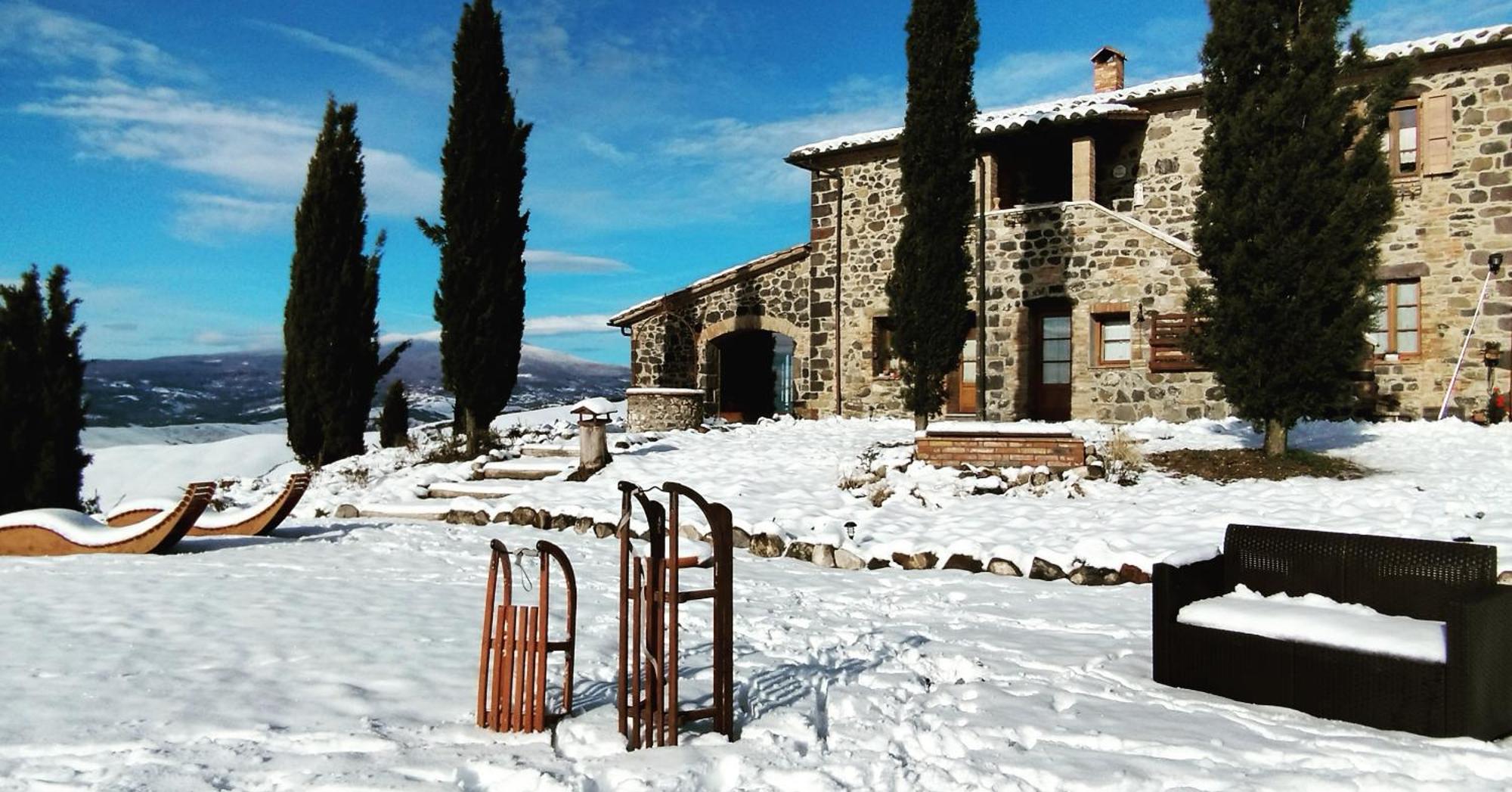 Casa Al Maestro B&B Радикофани Екстериор снимка